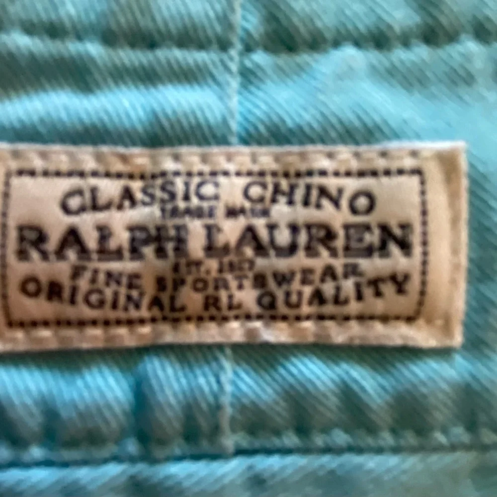 POLO-RALPH LAUREN-GIRLS LIGHT BLUE SHORTS-SIZE 12